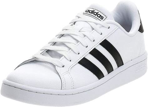 adidas sneakers herren weiß schwarze streifen|adidas weiße sneakers herren.